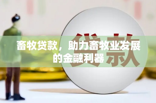 靖边畜牧贷款，助力畜牧业发展的金融利器