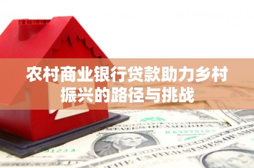 安远农村商业银行贷款助力乡村振兴的路径与挑战