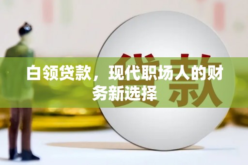 镇康白领贷款，现代职场人的财务新选择