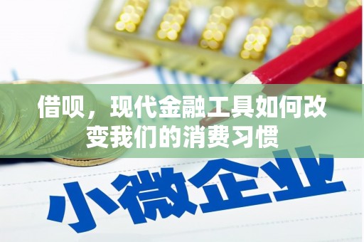 唐山借呗，现代金融工具如何改变我们的消费习惯