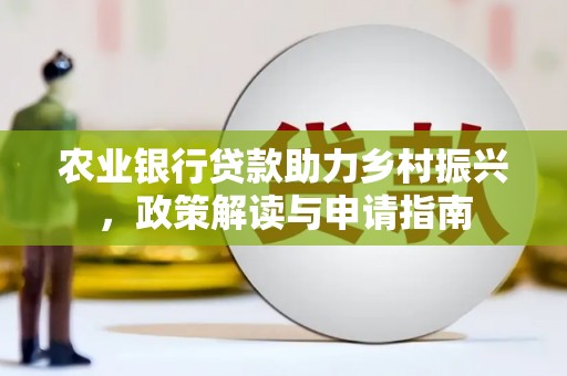漳州农业银行贷款助力乡村振兴，政策解读与申请指南
