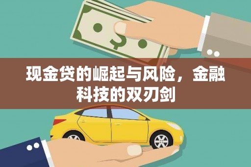 文安现金贷的崛起与风险，金融科技的双刃剑