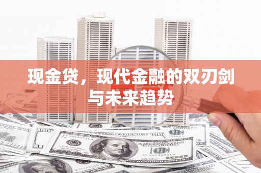 北区现金贷，现代金融的双刃剑与未来趋势