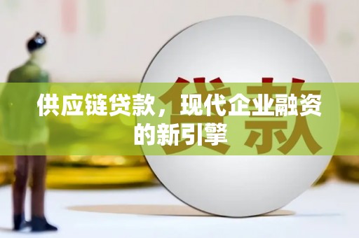 泾阳供应链贷款，现代企业融资的新引擎