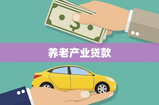新郑养老产业贷款